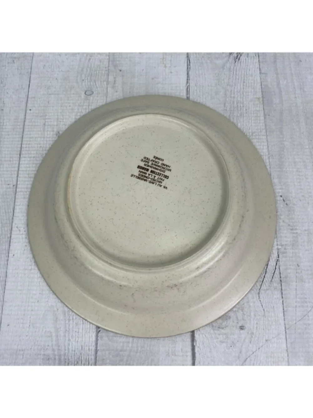 Collection Manoir CXY1 Cabin & Boat Hand Crafted Korea Ceramic Rim Bowls Set 2